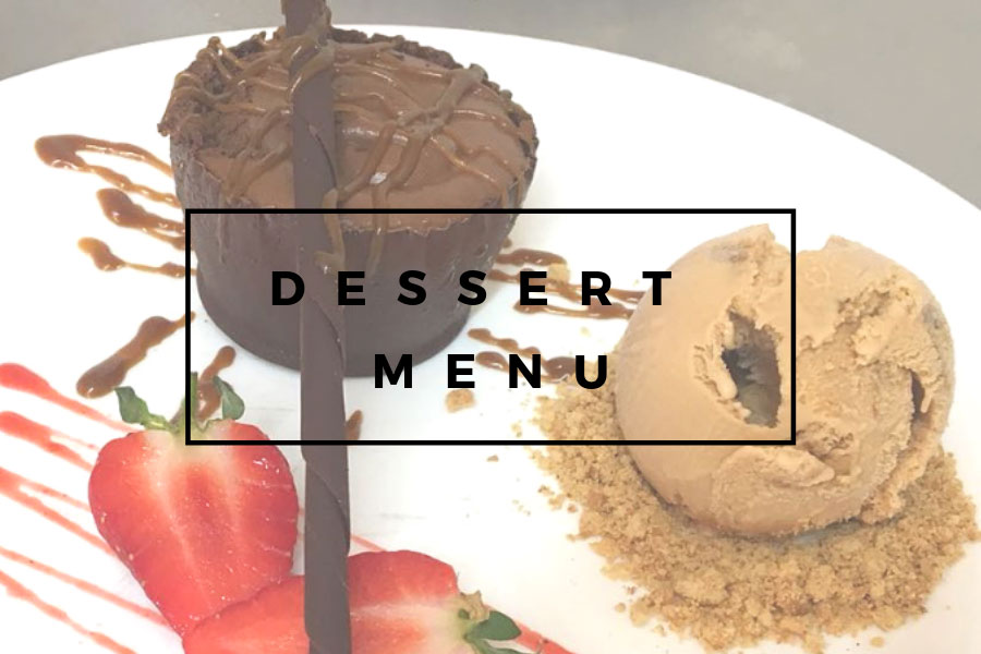Dessert Menu